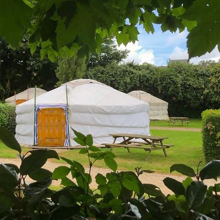 Camping Kerlaudy Mer Et Yourtes Plouénan 외부 사진