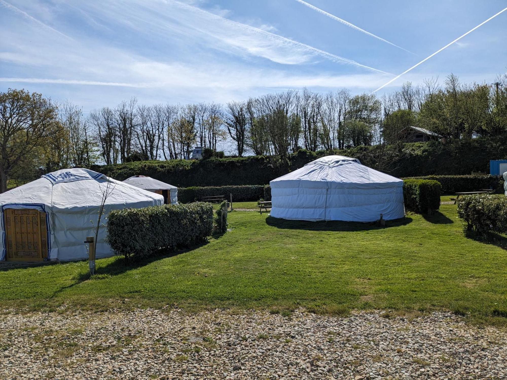 Camping Kerlaudy Mer Et Yourtes Plouénan 외부 사진