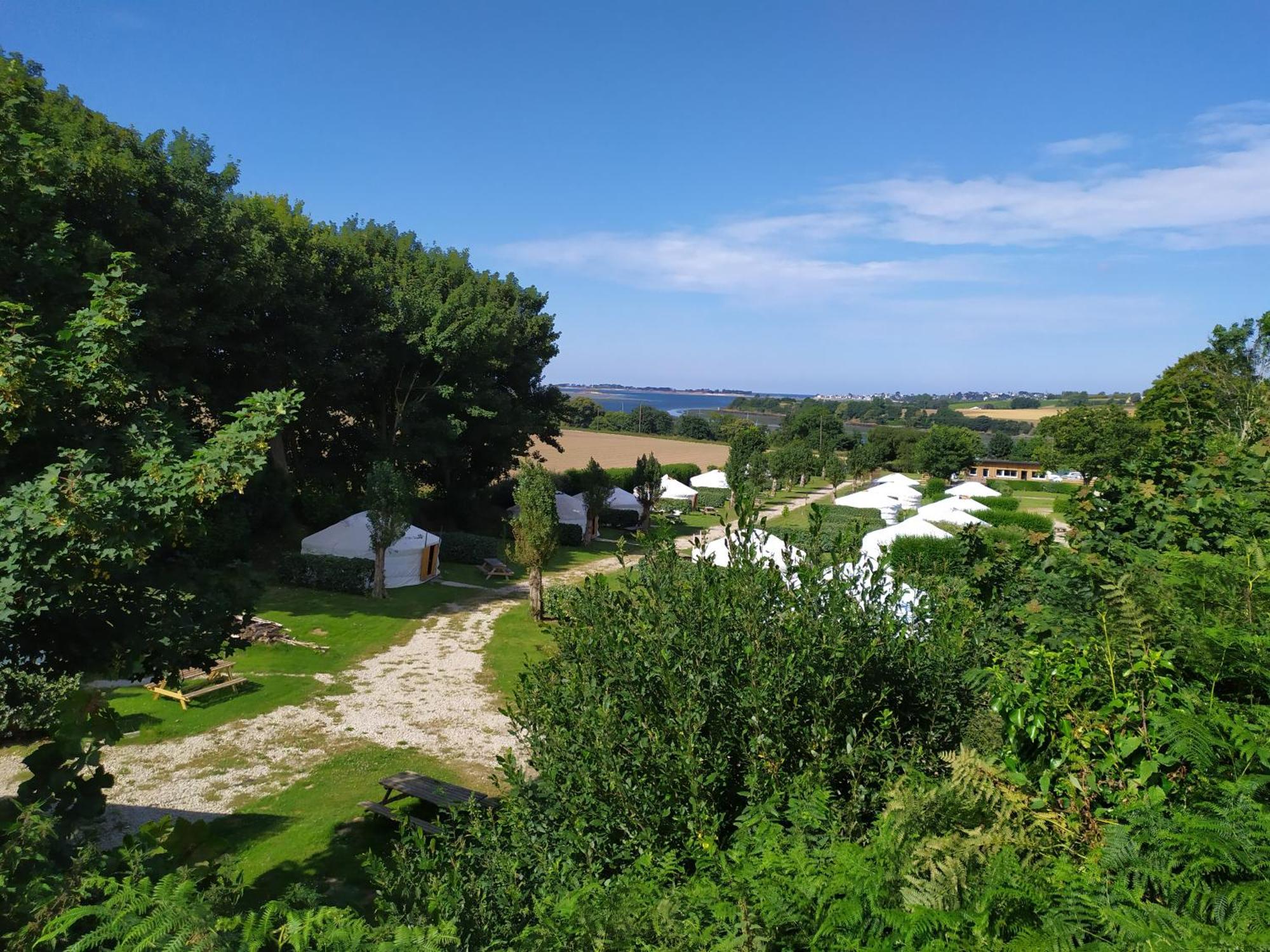 Camping Kerlaudy Mer Et Yourtes Plouénan 외부 사진