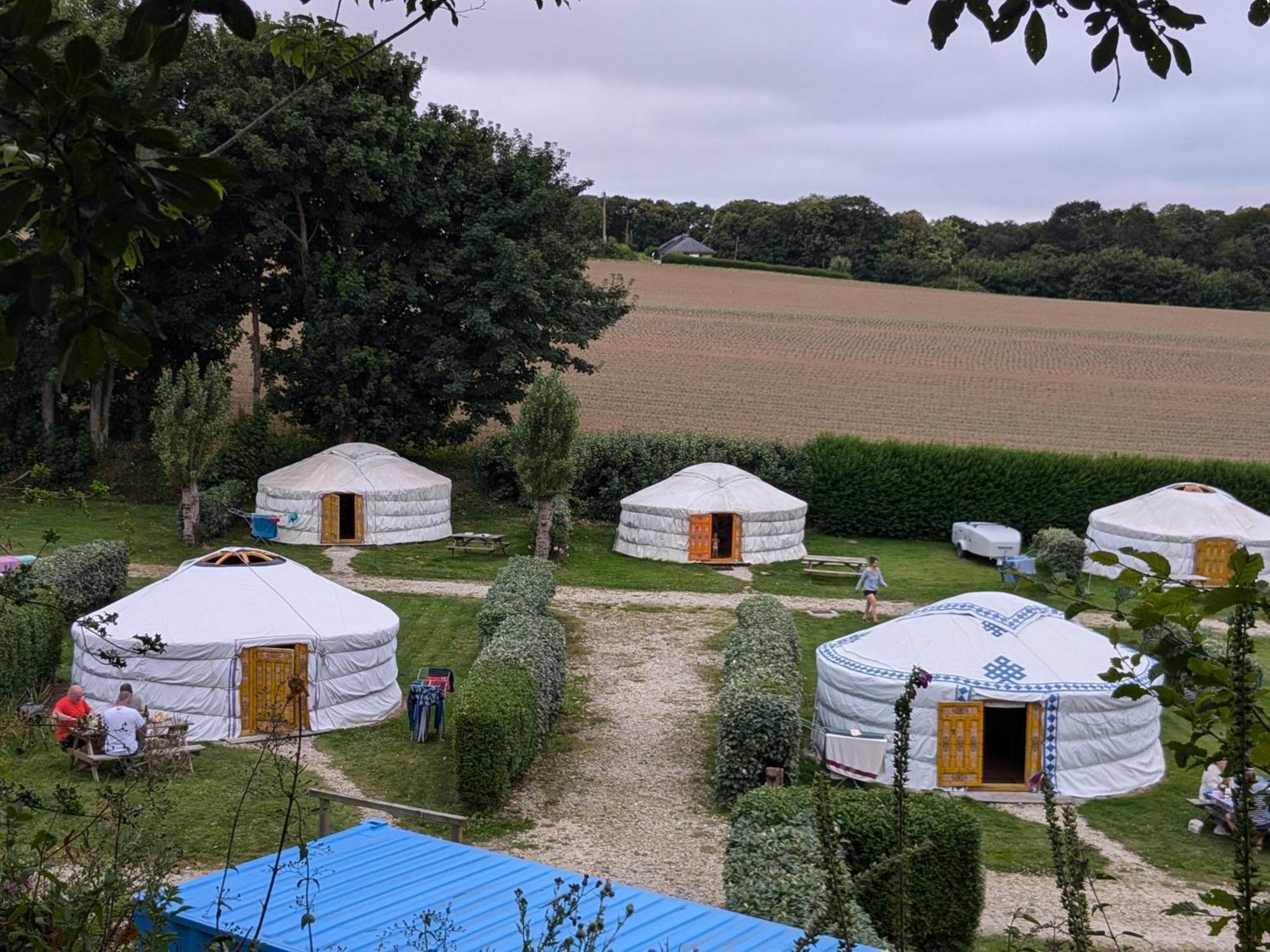 Camping Kerlaudy Mer Et Yourtes Plouénan 외부 사진
