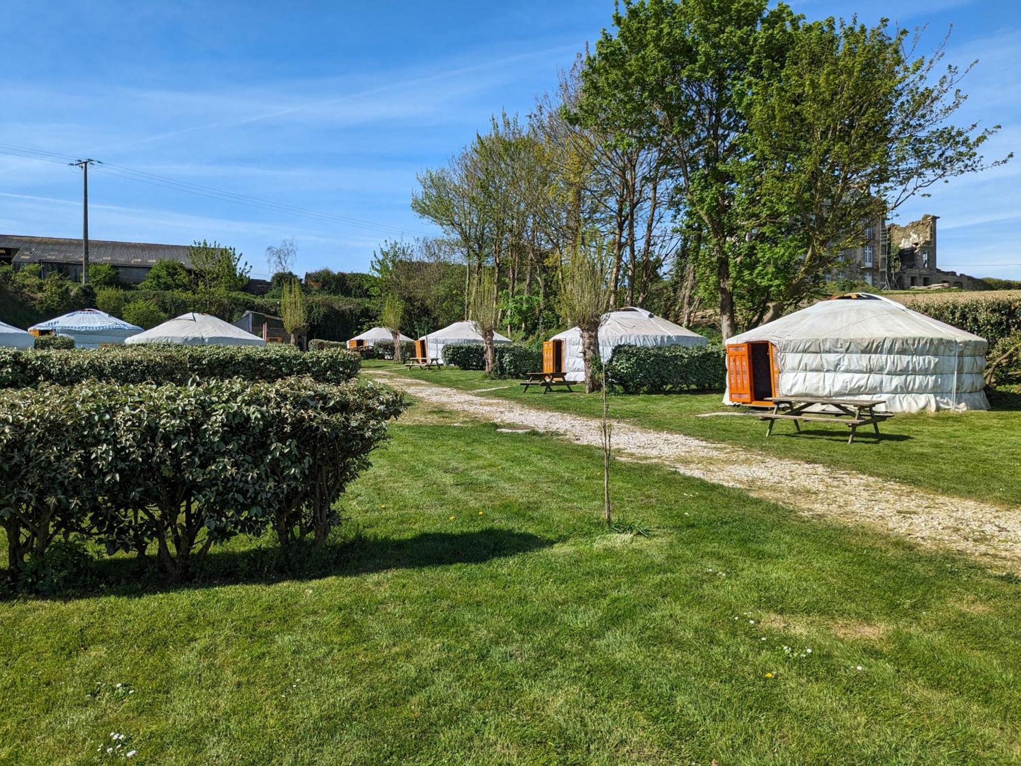 Camping Kerlaudy Mer Et Yourtes Plouénan 외부 사진