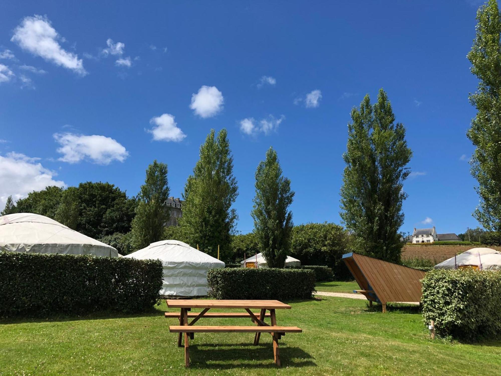 Camping Kerlaudy Mer Et Yourtes Plouénan 외부 사진
