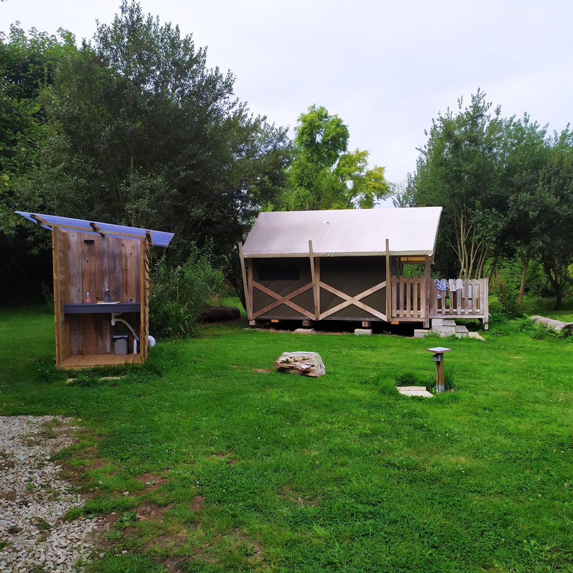 Camping Kerlaudy Mer Et Yourtes Plouénan 외부 사진