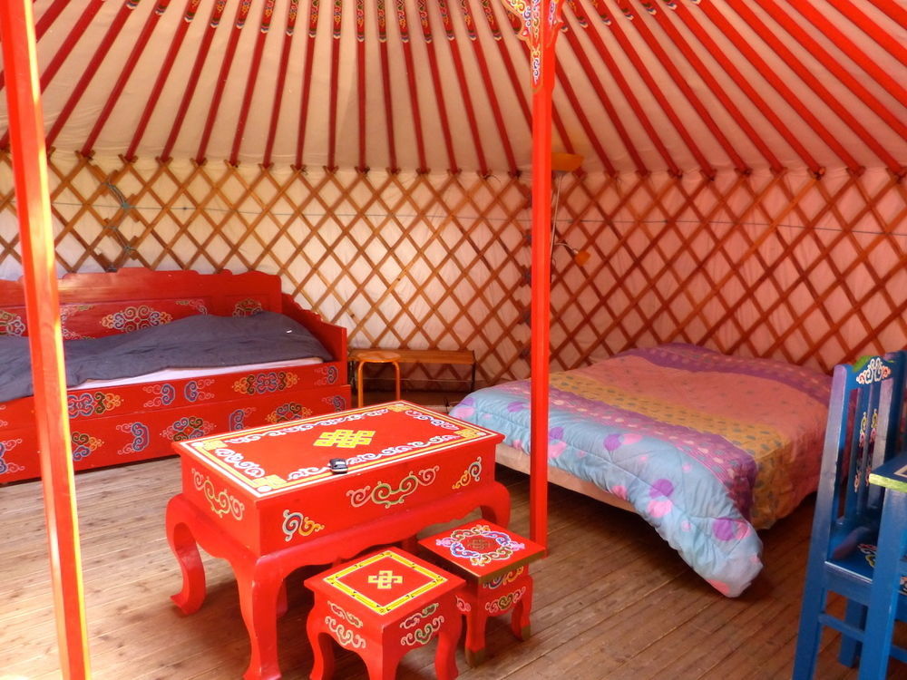 Camping Kerlaudy Mer Et Yourtes Plouénan 외부 사진