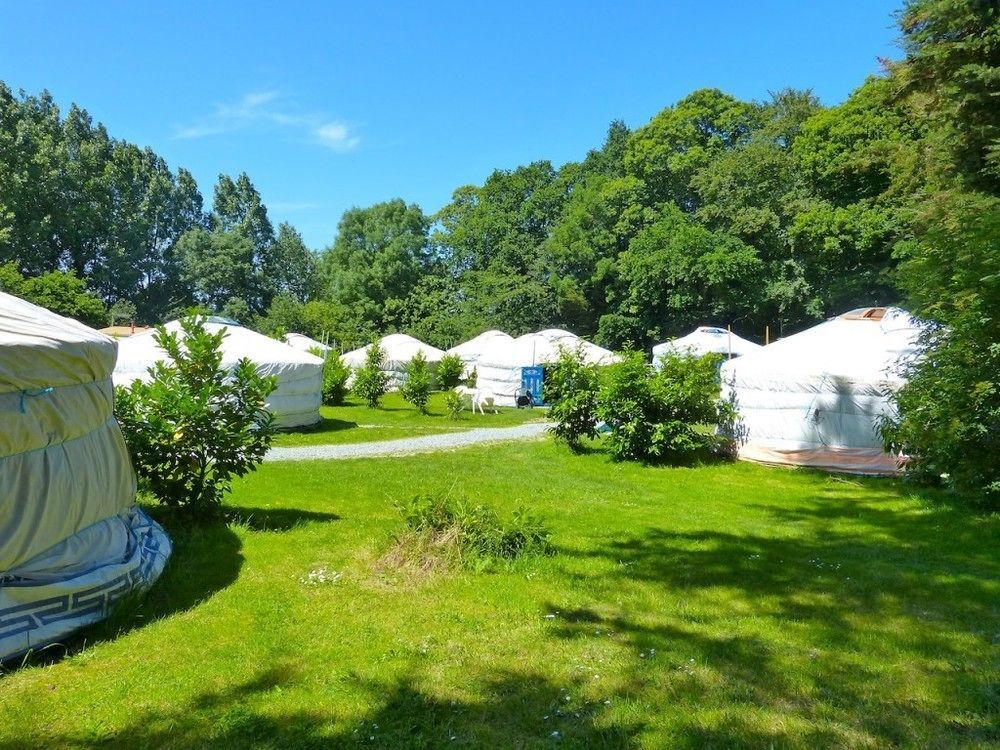 Camping Kerlaudy Mer Et Yourtes Plouénan 외부 사진
