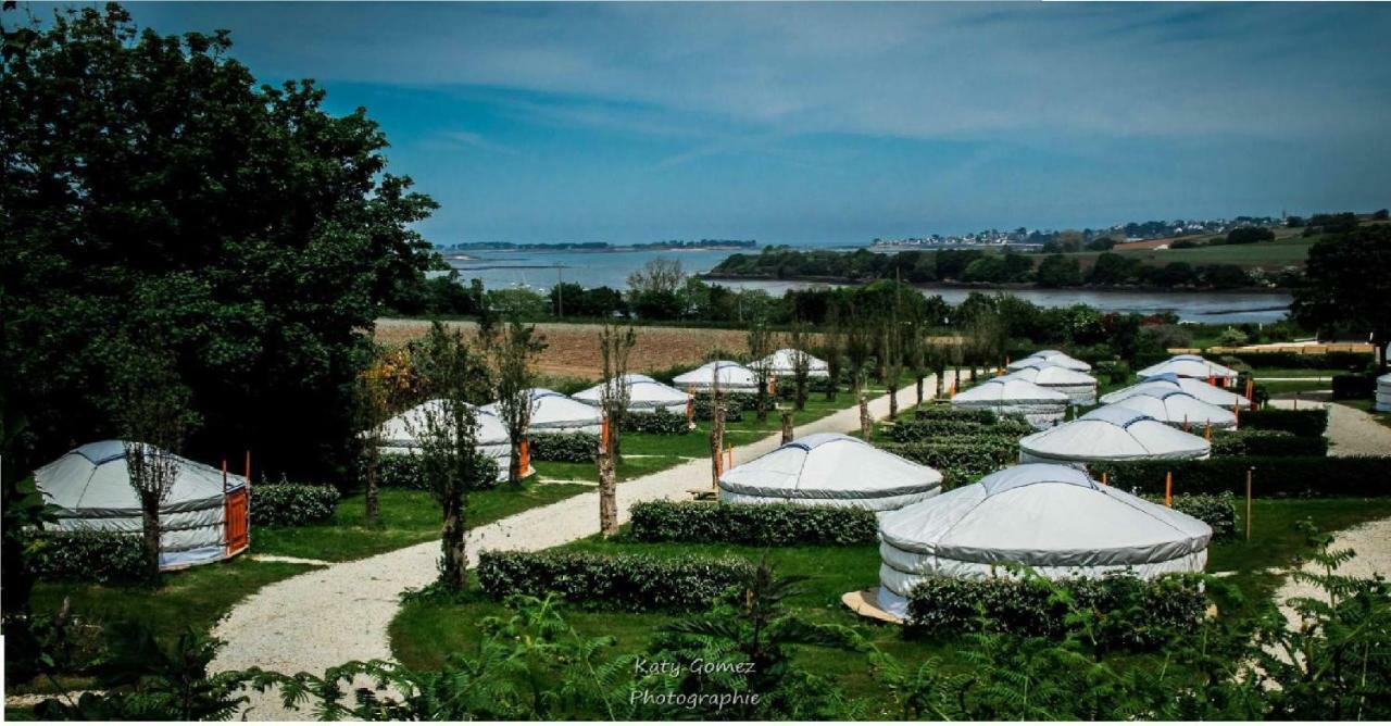 Camping Kerlaudy Mer Et Yourtes Plouénan 외부 사진